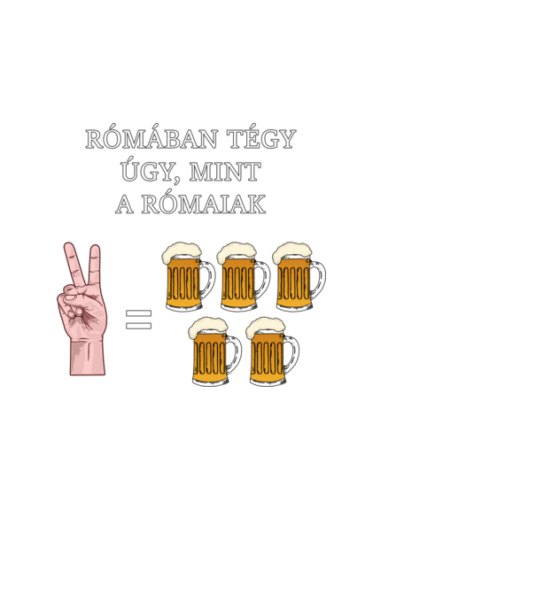  minta fehér pólón