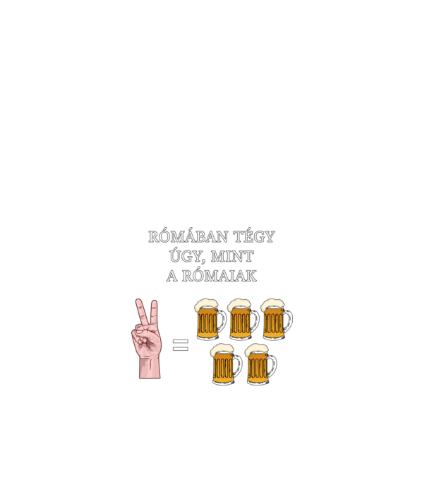  minta fehér pólón