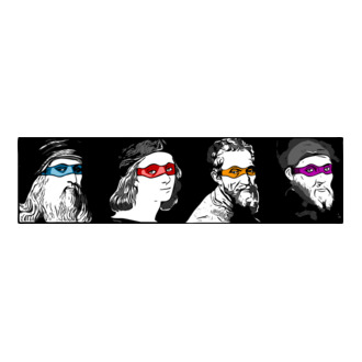 Leonardo, Raffaello, Michelangelo, Donatello