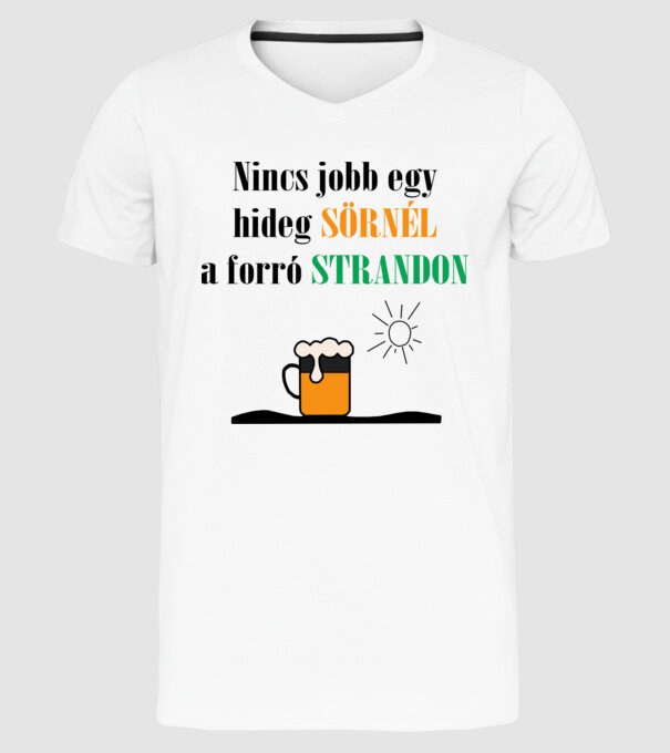  minta fehér pólón