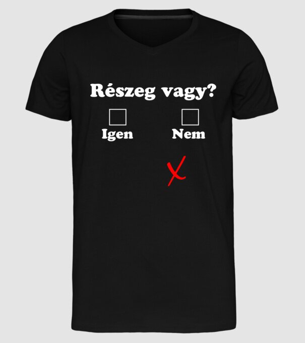  minta fekete pólón