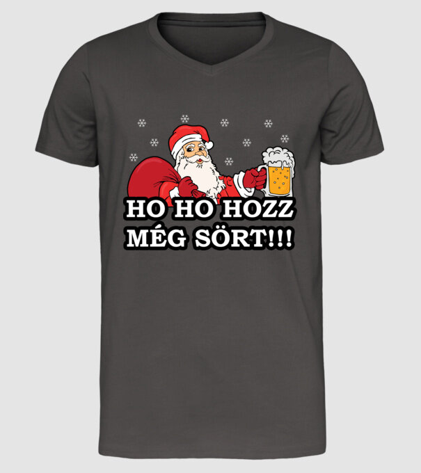  minta sötétszürke pólón