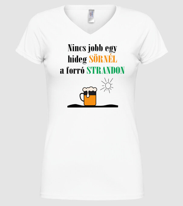  minta fehér pólón