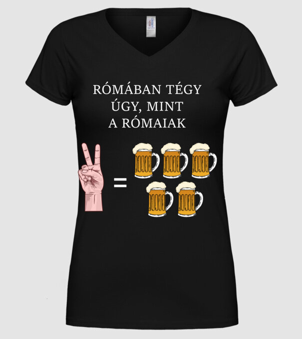  minta fekete pólón