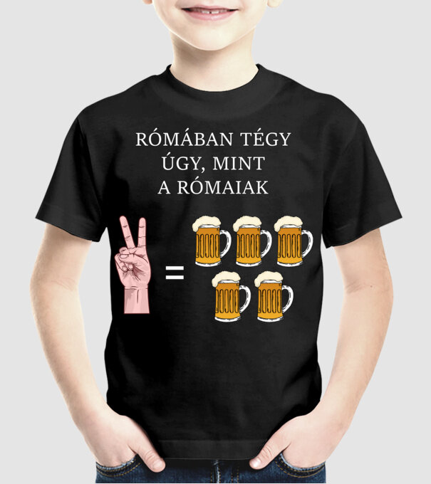  minta fekete pólón
