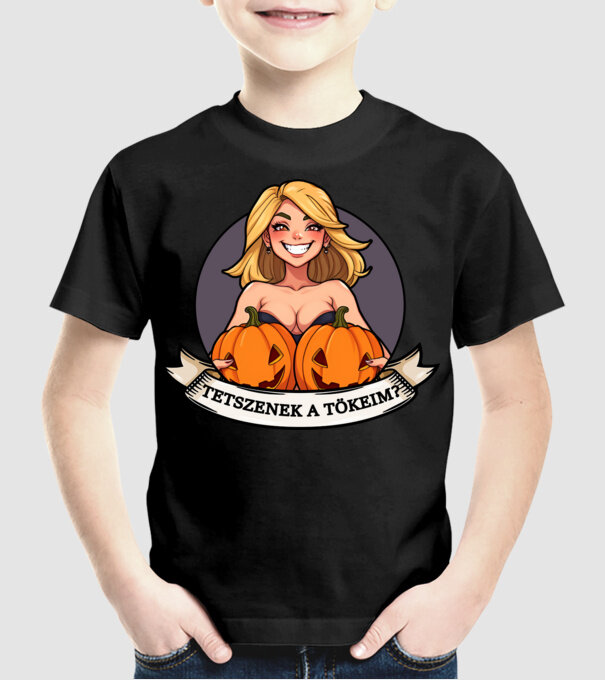  minta fekete pólón