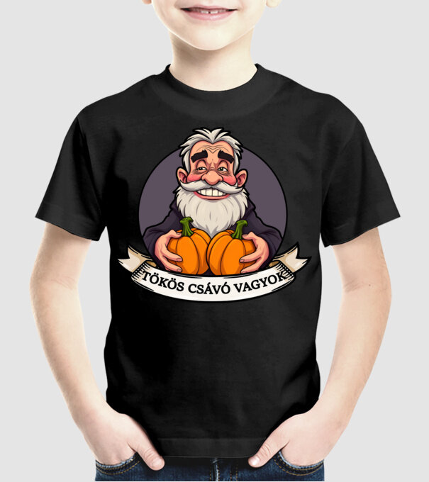  minta fekete pólón
