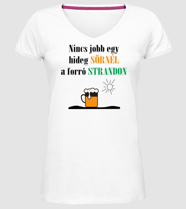  minta fehér pólón