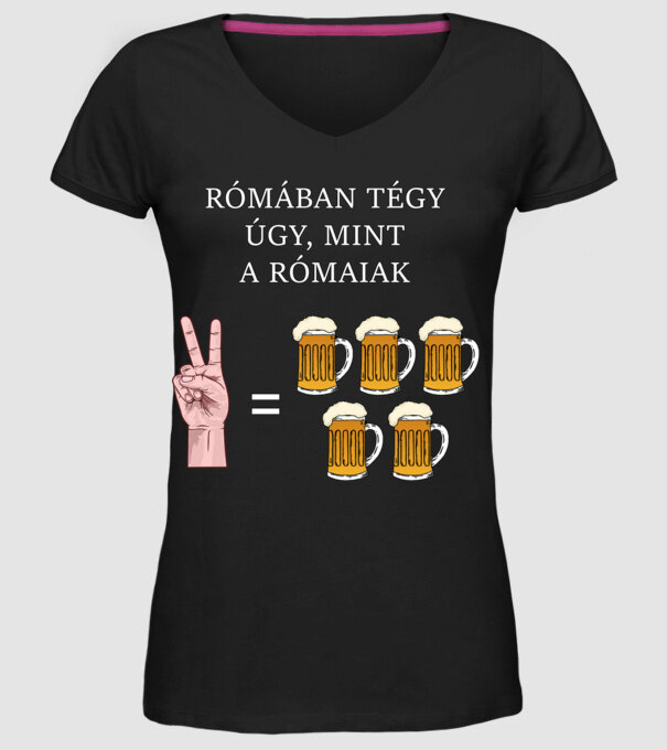  minta fekete pólón
