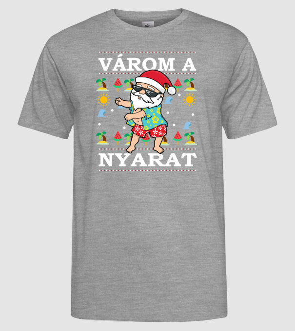  minta szürke pólón