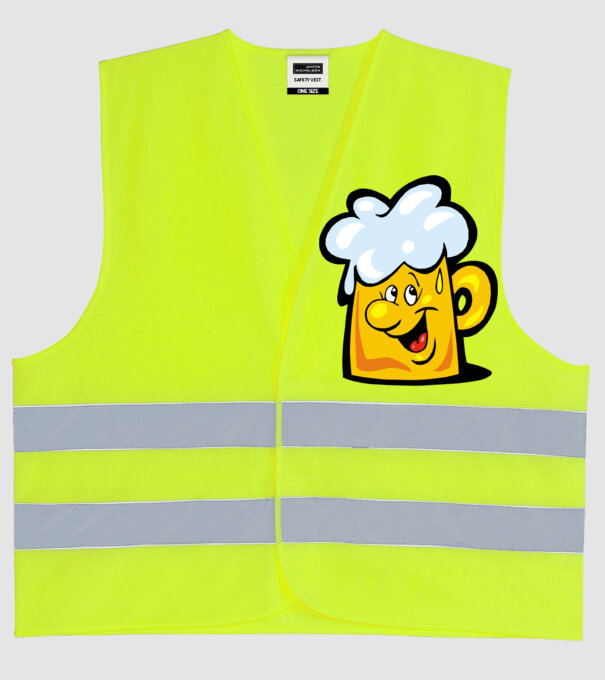  minta neonsárga pólón