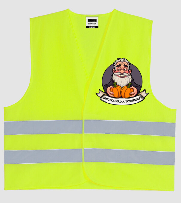  minta neonsárga pólón