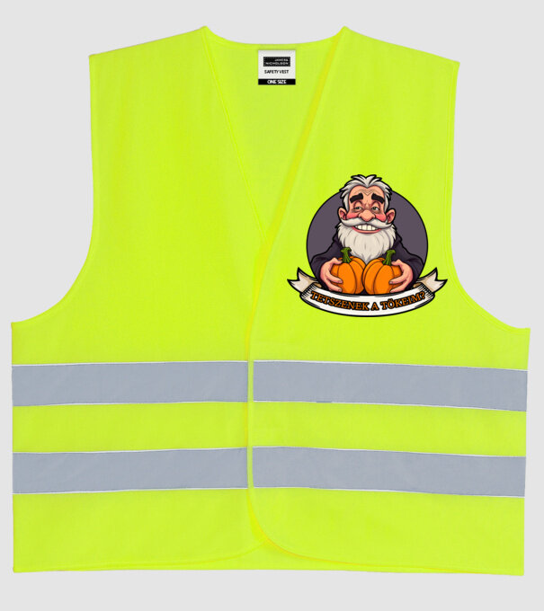  minta neonsárga pólón