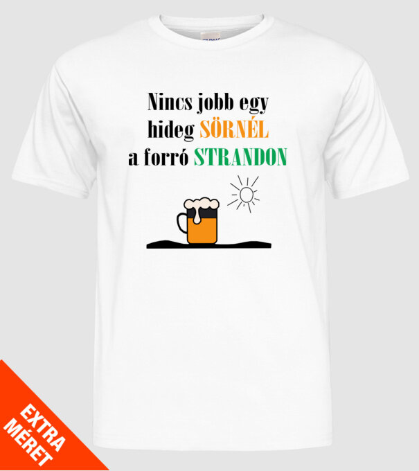  minta fehér pólón