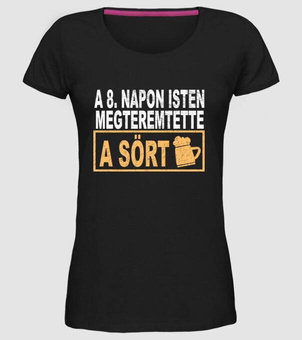  minta fekete pólón