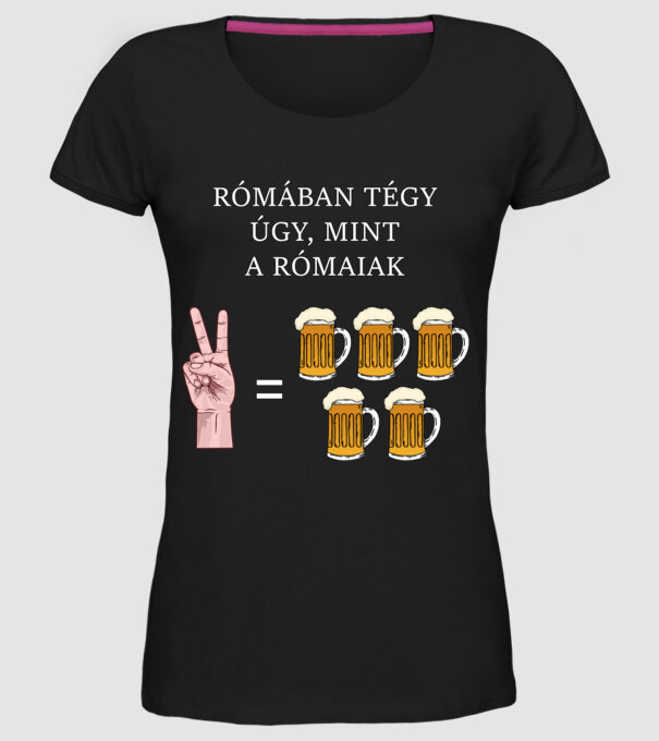  minta fekete pólón