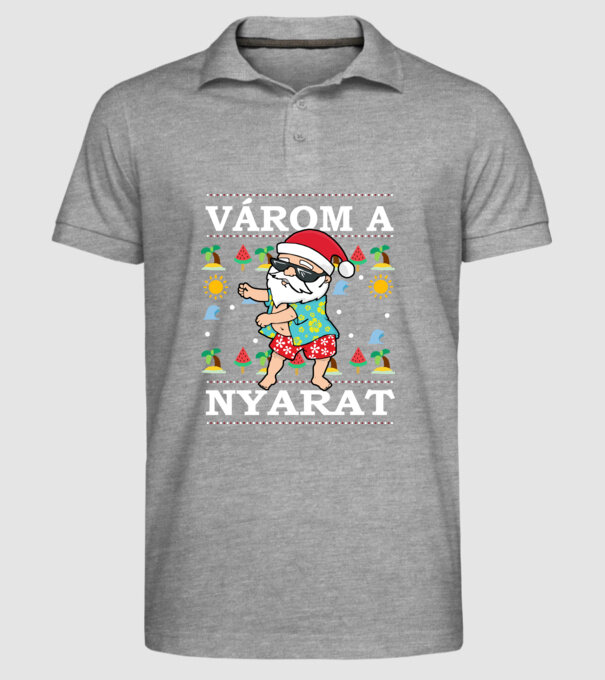  minta szürke pólón