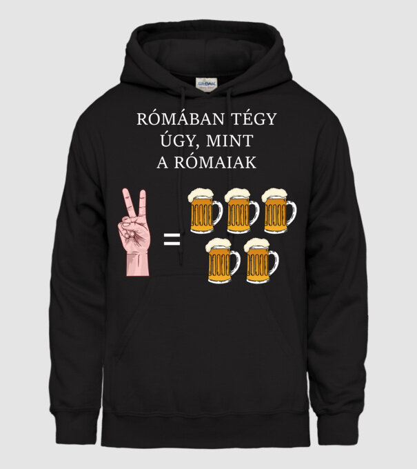  minta fekete pólón